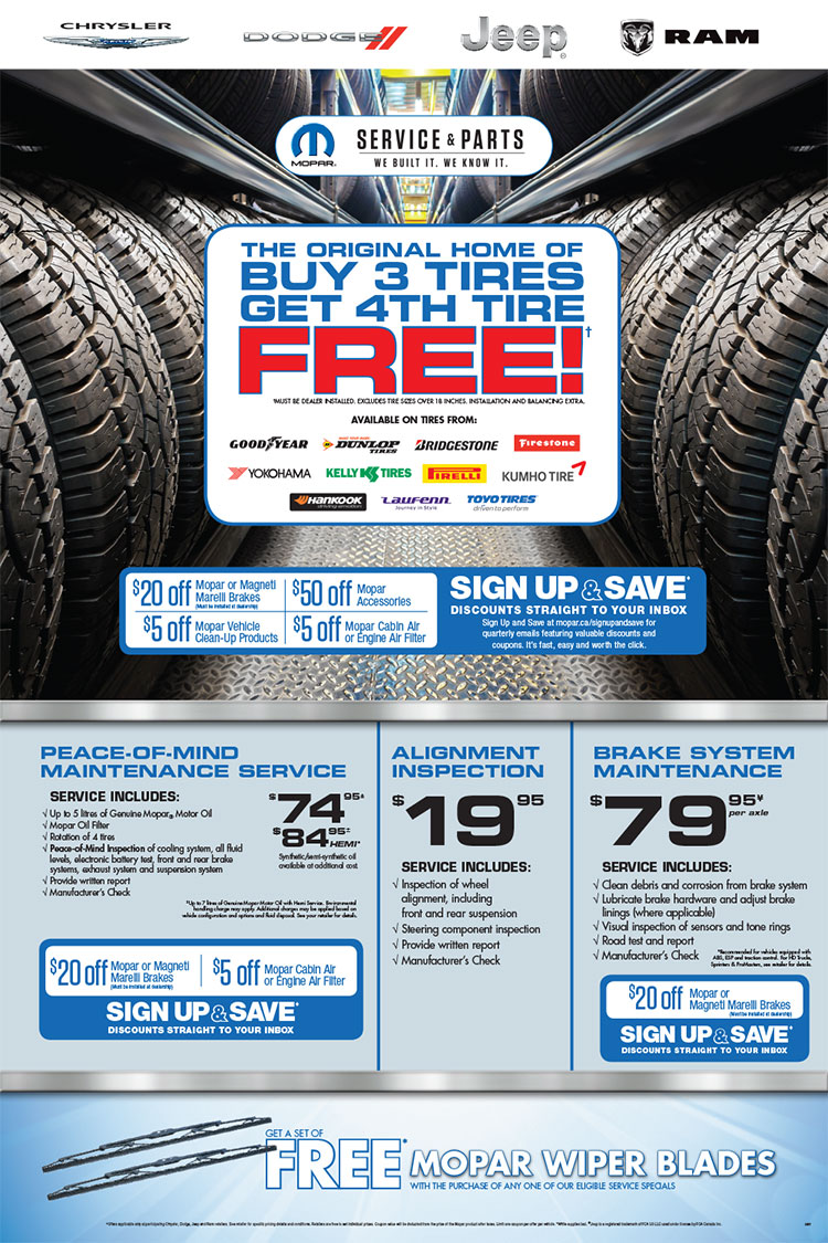 Tire Specials Tire Specials